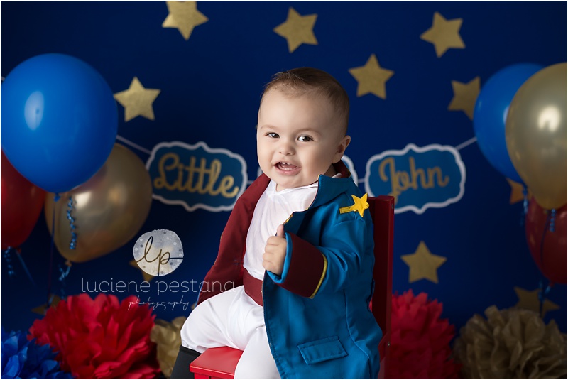 Little Prince Cake Smash | CT Smash the cake photographer | Luciene Pestana Photography | West Hartford CT_0085.jpg
